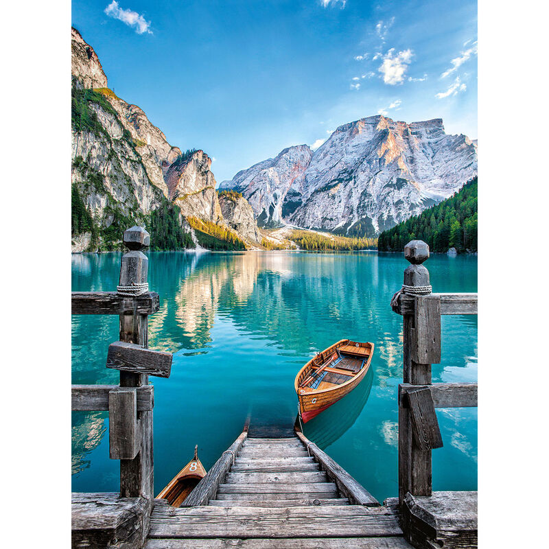 Puzzle Lago Braies 500pzs Frikytopia