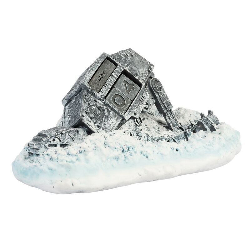 Calendario Perpetuo 3D AT-AT Derribado Star Wars Frikytopia