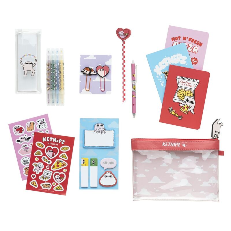 Set papeleria Ketnipz Frikytopia