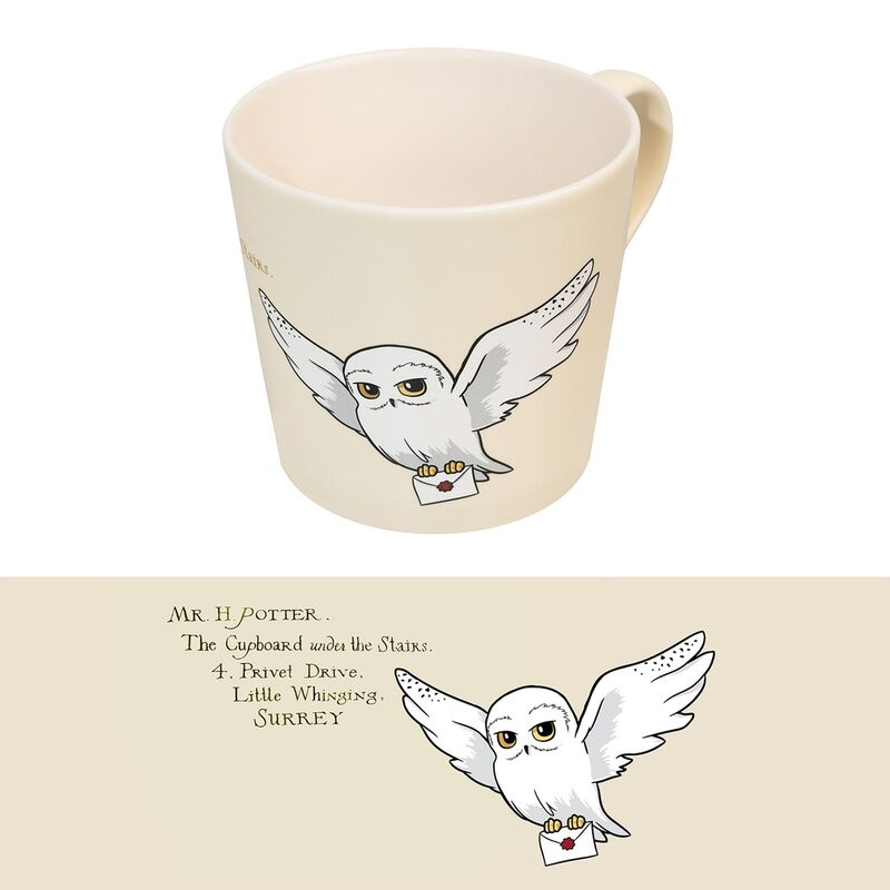Taza premium Hedwig Harry Potter Frikytopia