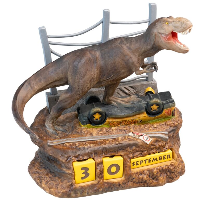 Calendario Perpetuo 3D Jurassic Park Frikytopia