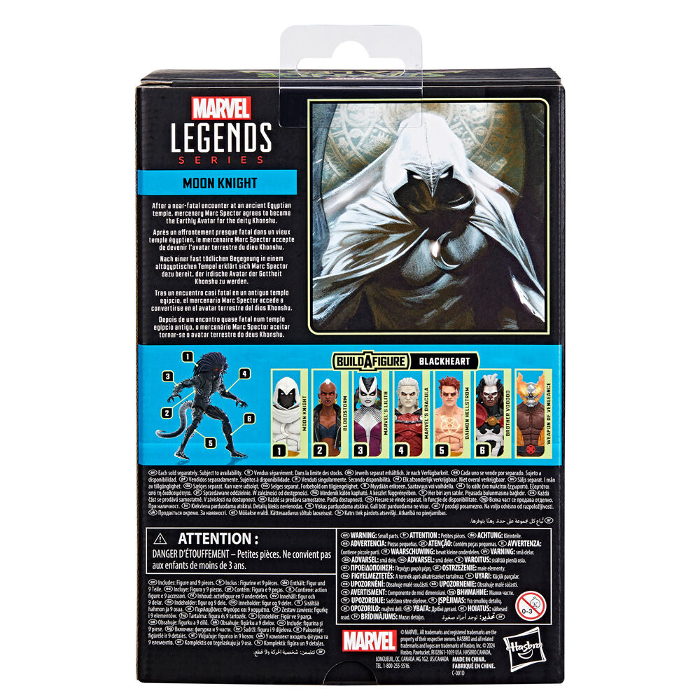 Figura hasbro marvel legends series strange tales moon knight
