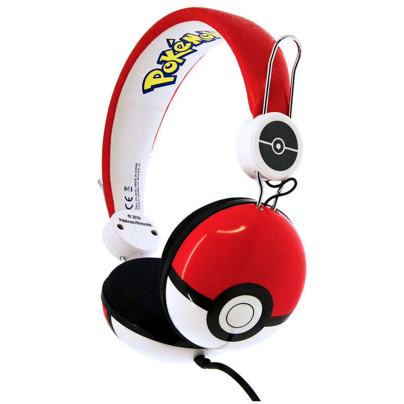 Auriculares universales Pokeball Pokemon Frikytopia