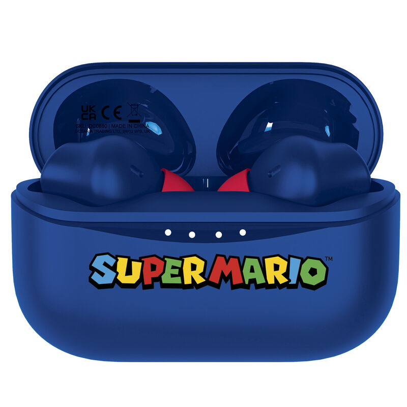 Auriculares inalambricos Blue Super Mario Nintendo Frikytopia