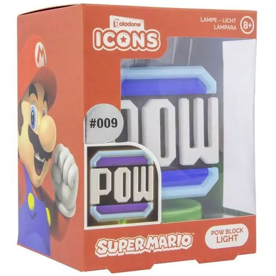 Super Mario: Pow Block Icon Light