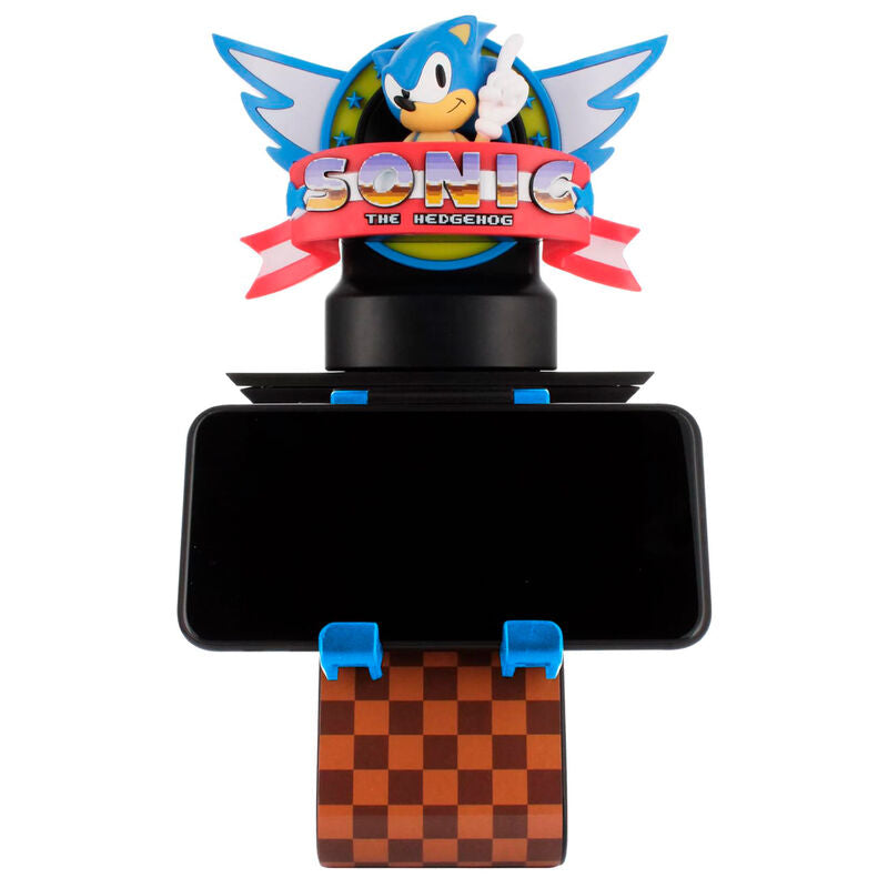 Sonic The Hedgehog Soporte con luz Cably Guys Ikons Logo 20 cm
