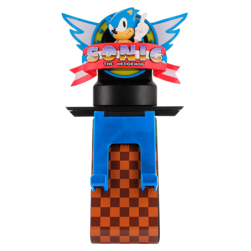 Sonic The Hedgehog Soporte con luz Cably Guys Ikons Logo 20 cm