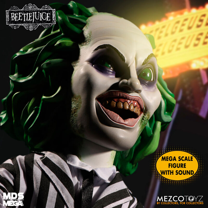 Figura parlante Beetlejuice 38cm Frikytopia