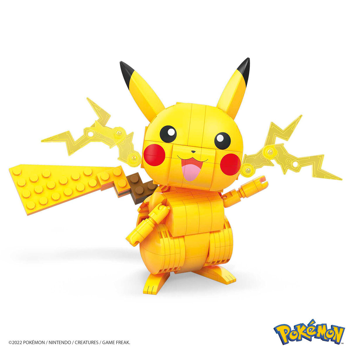 Pokemon Kit de Construccion Mega Construx Wonder Builders Pikachu 10cm