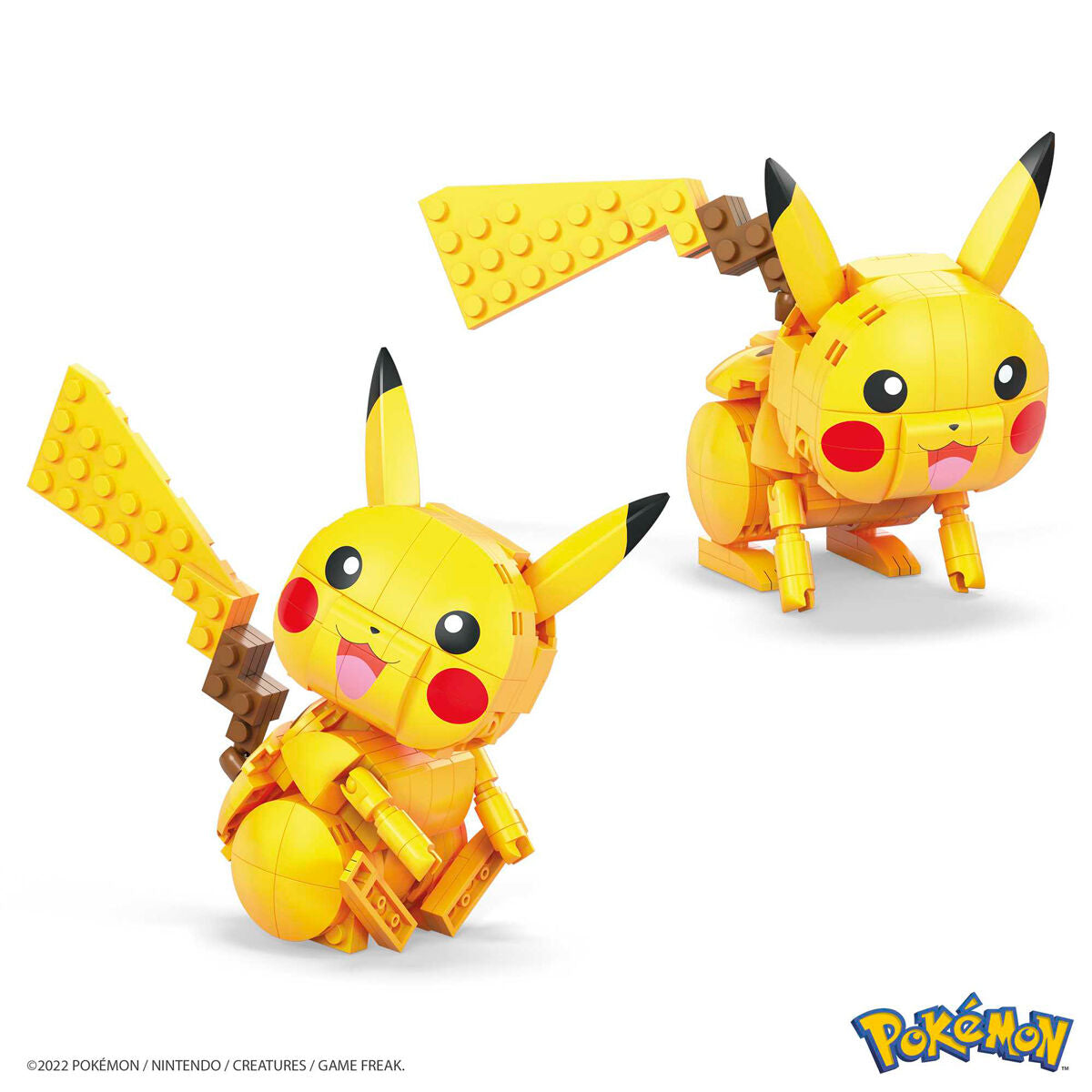 Pokemon Kit de Construccion Mega Construx Wonder Builders Pikachu 10cm