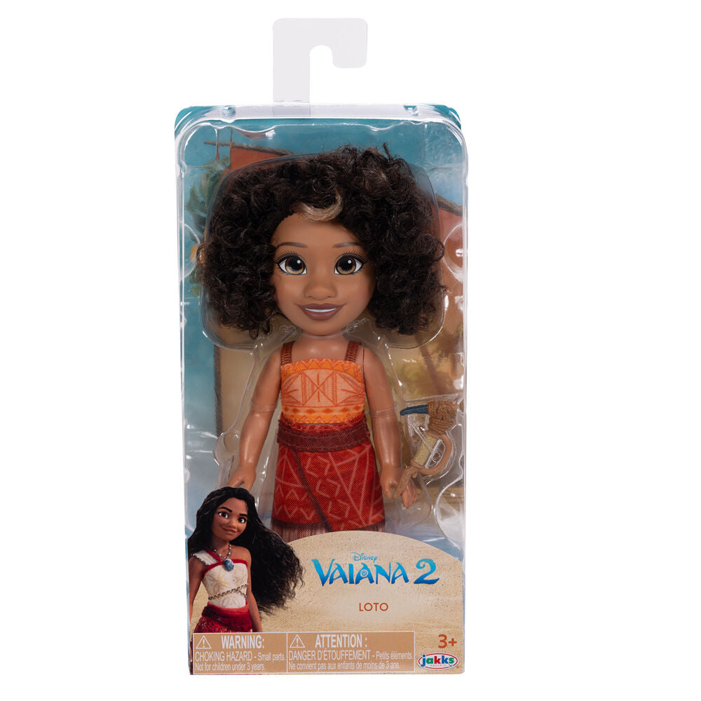 Muneca Loto Vaiana Moana 2 Disney 15cm Frikytopia