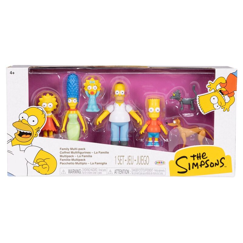 Simpsons Pack de 7 Figuras