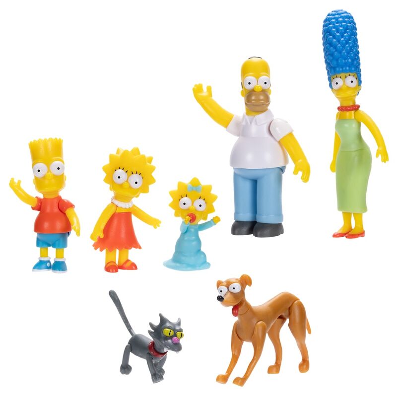 Simpsons Pack de 7 Figuras