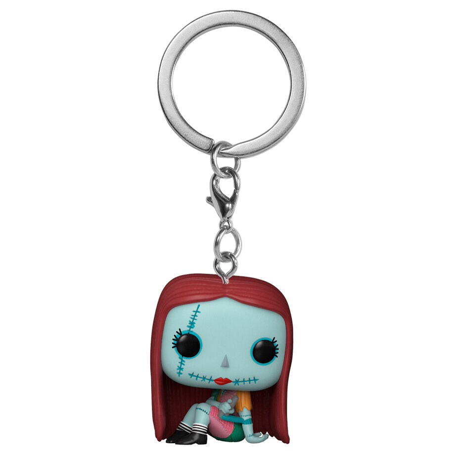 Llavero Pocket POP Disney Pesadilla Antes de Navidad Sally Sewing Frikytopia