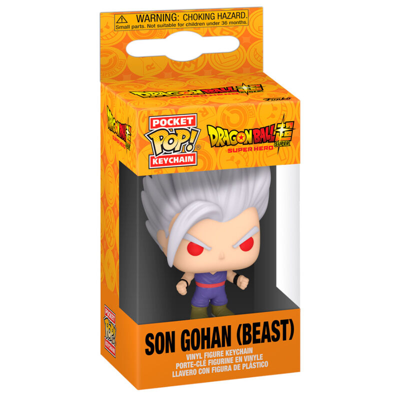 Llavero Pocket POP Dragon Ball Super Super Hero Gohan Beast Frikytopia