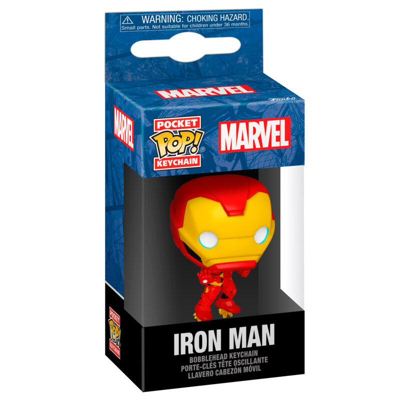 Llavero Pocket POP Marvel Iron Man Classics Frikytopia