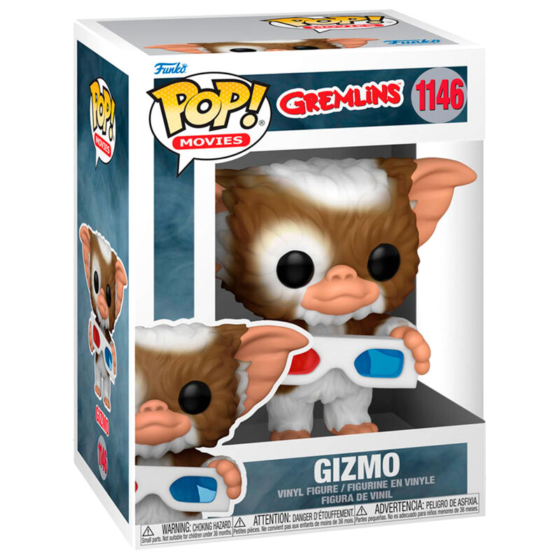 Figura POP Gremlins Gizmo with 3D Glasses Frikytopia
