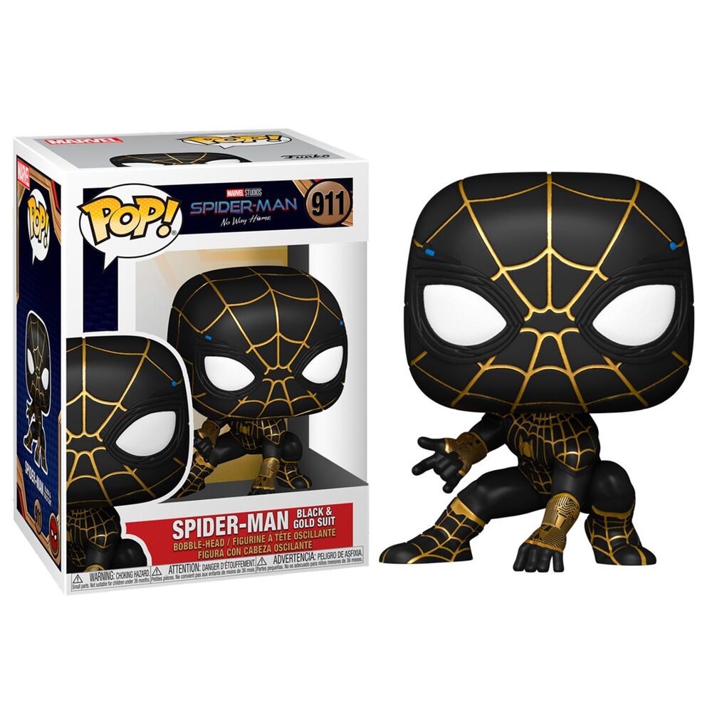Spider-Man: No Way Home POP! Vinyl Figura Spider-Man Black Gold