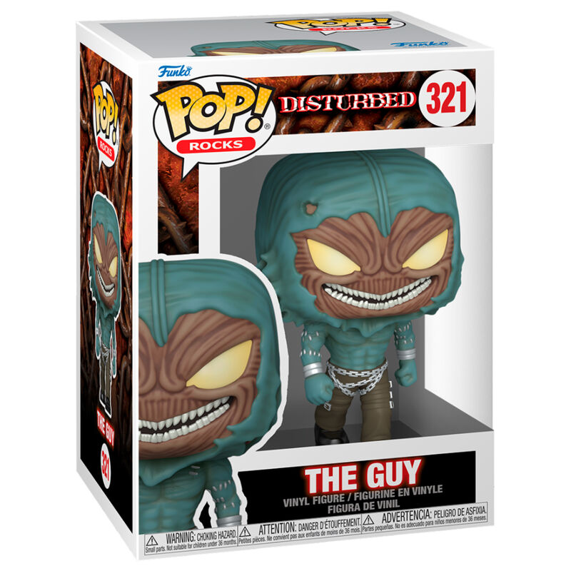 Disturbed POP! Rocks Vinyl Figura The Guy 9 cm Frikytopia