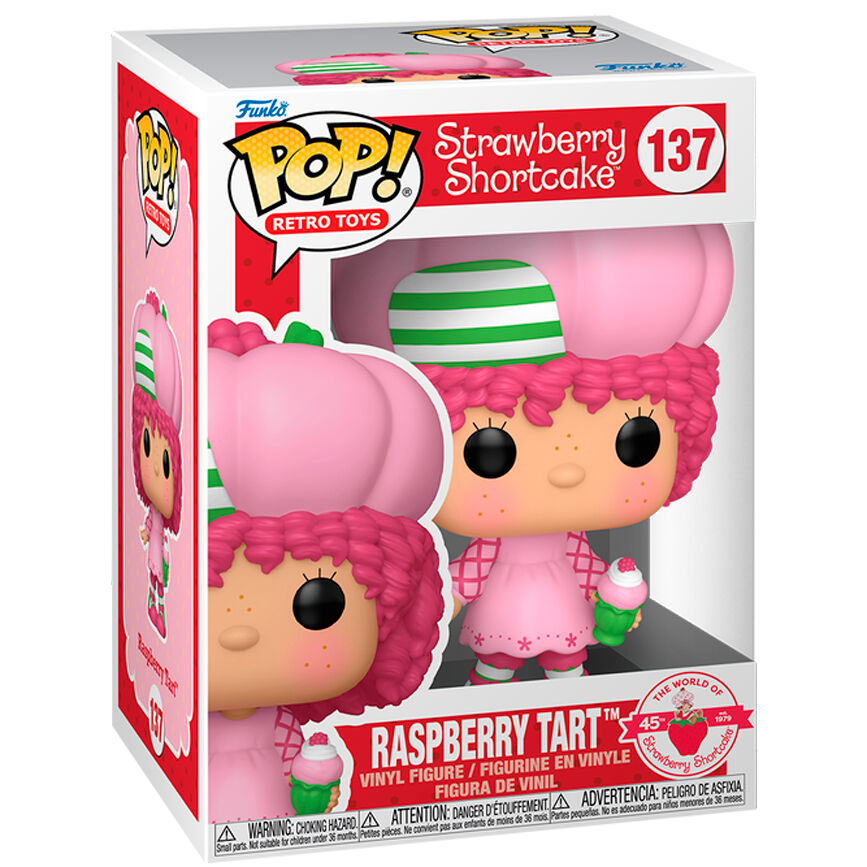 Tarta de Fresa POP! Animation Vinyl Figura Raspberry Tart 9 cm