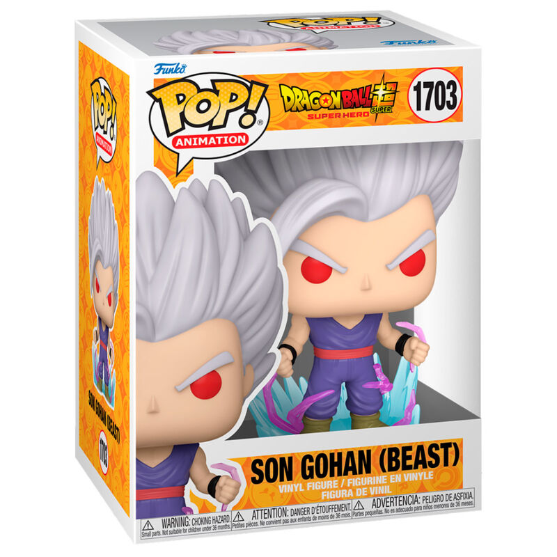 Figura POP Dragon Ball Super Super Hero Gohan Beast Frikytopia