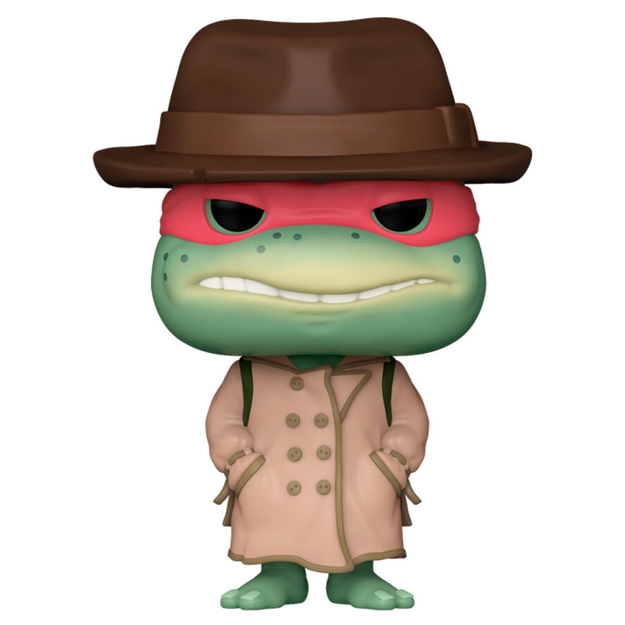 Tortugas Ninja POP! Movies Vinyl Figura Raphael w/Coat 9 cm Frikytopia