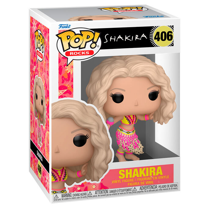 Shakira POP! Rocks Vinyl Figura Waka Waka 9 cm Frikytopia