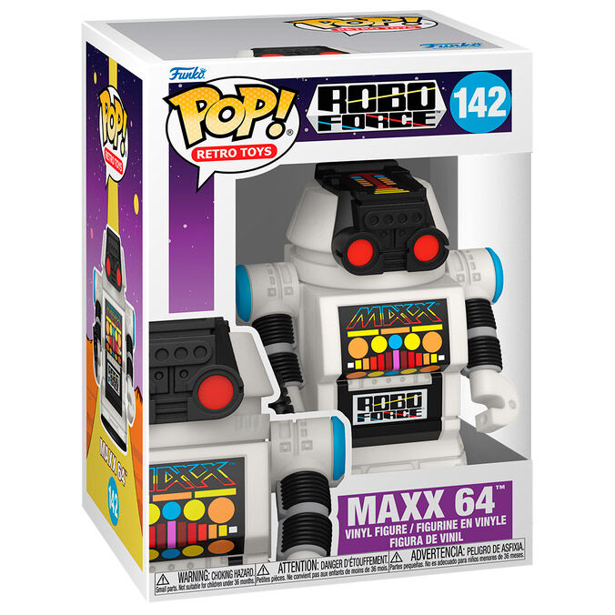 Roboforce POP! Retro Toys Vinyl Figura Maxx 64 9 cm