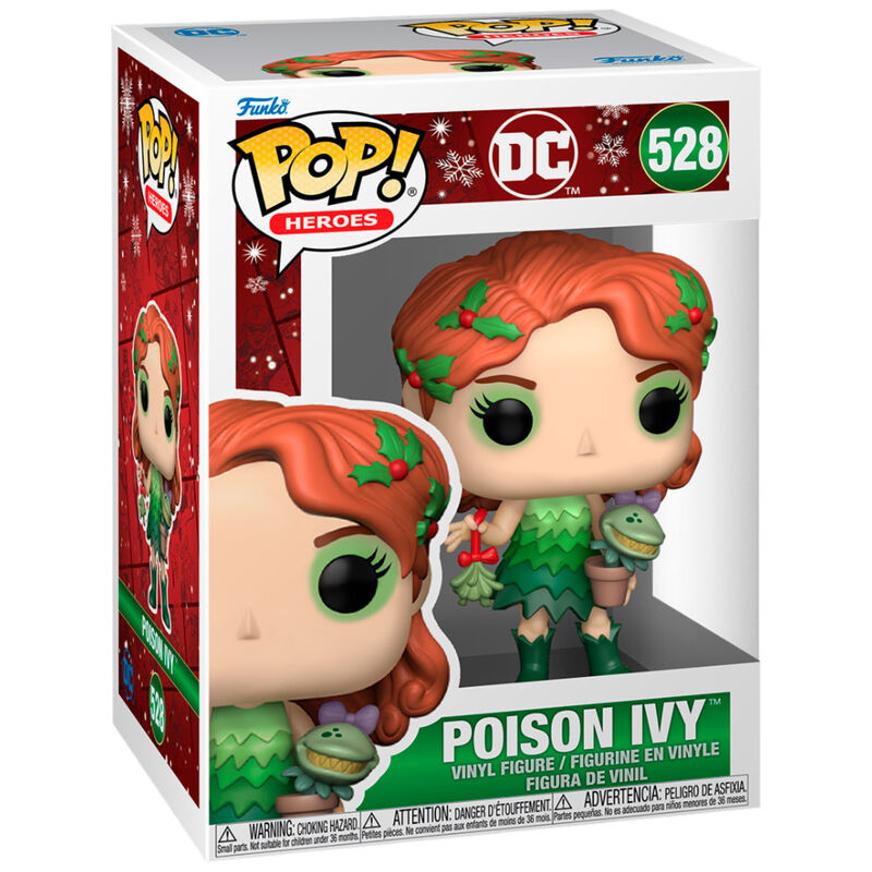 DC Comics Figura POP! Heroes Vinyl Holiday 24 Poison Ivy 9 cm