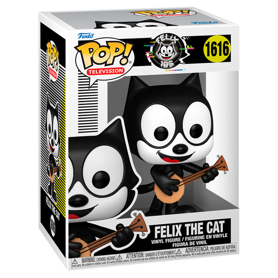 El gato Felix Figura POP! TV Vinyl 105th Anniversary Felix 9 cm