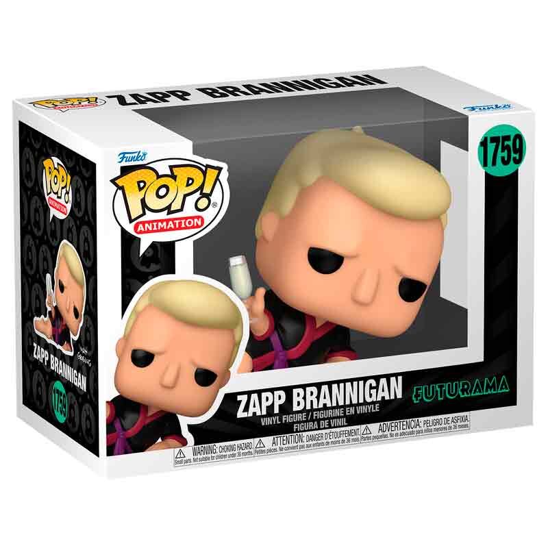 Futurama Pop! Animation Vinyl Figura Zapp Brannigan 9 cm Frikytopia