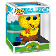 Sesame Street POP! Deluxe Vinyl Figura Big Bird in Nest 17 cm