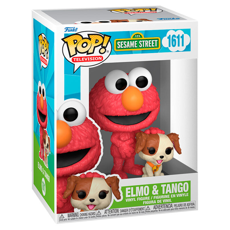 Sesame Street Figura POP! TV Vinyl Elmo 9 cm