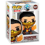 Mortal Kombat POP! Games Vinyl Figura Scorpion 9 cm