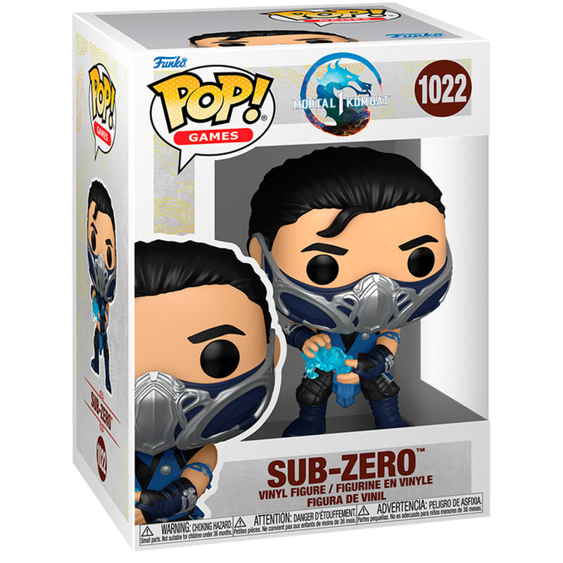 Mortal Kombat POP! Games Vinyl Figura Sub Zero 9 cm