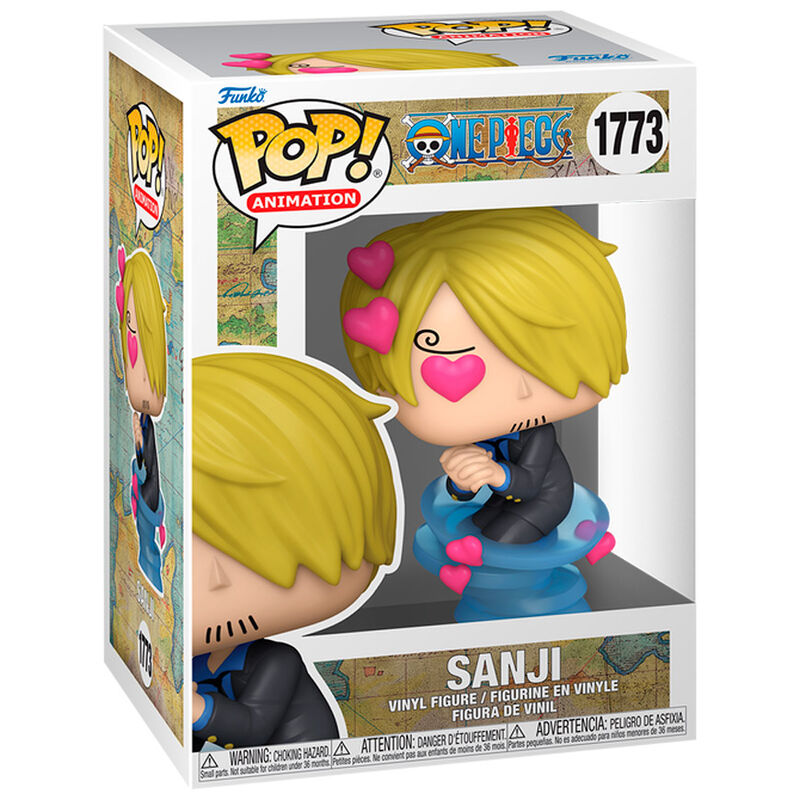 One Piece POP! Animation Vinyl Figuren Sanji (Refresh) 9 cm