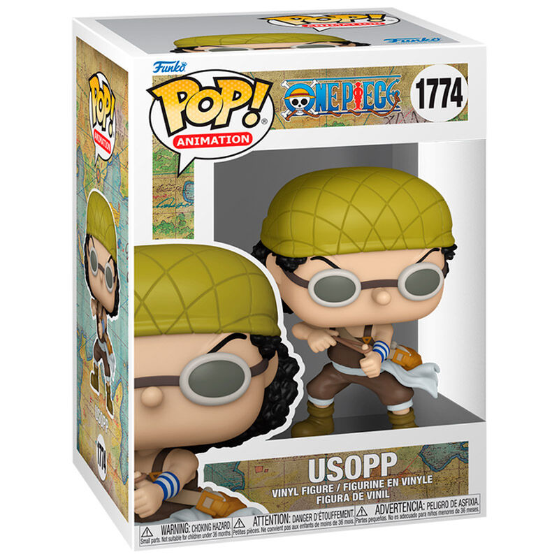 One Piece POP! Animation Vinyl Figuren Usopp (Refresh) 9 cm