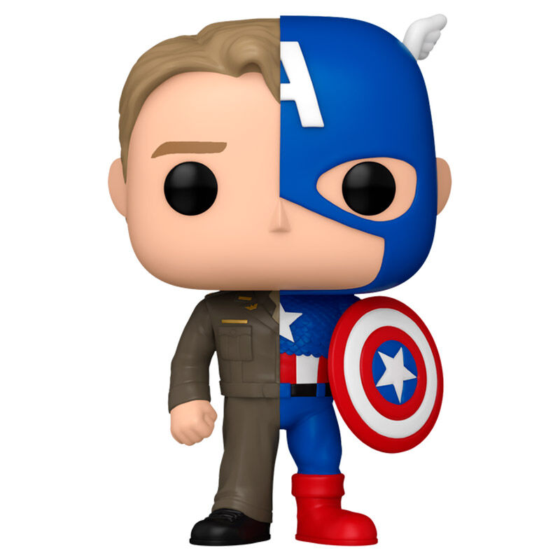 Funko Pop! Steve Rogers/Capitan America — MARVEL