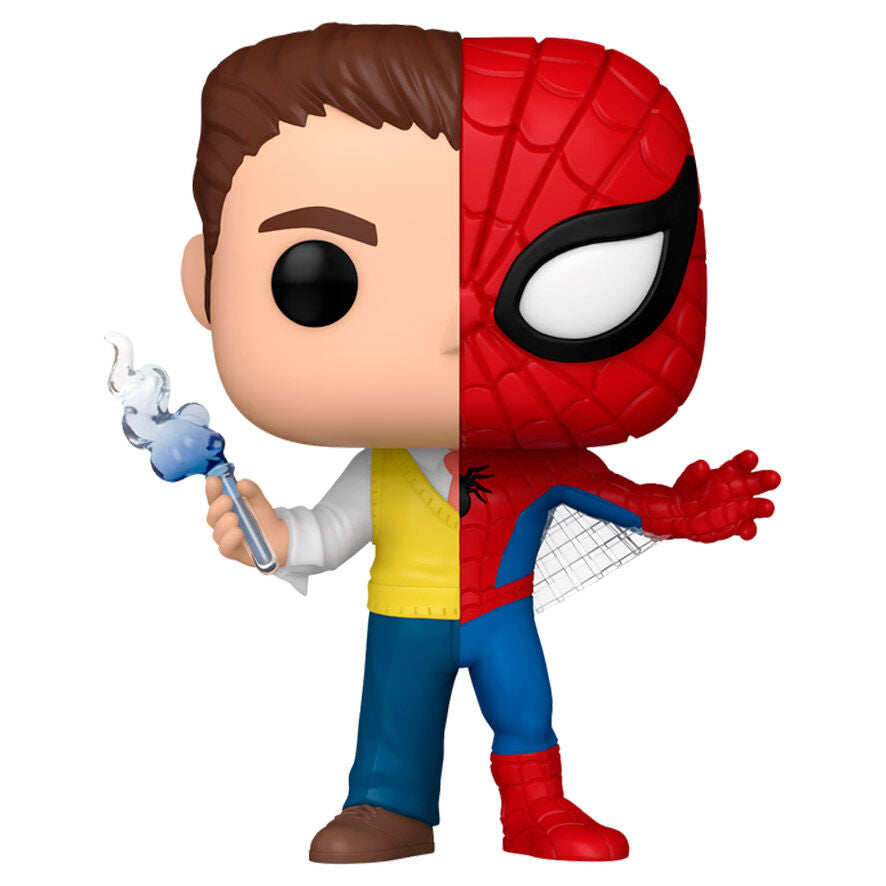 Marvel Figura POP! Vinyl Split Spider-Man/Parker 9 cm