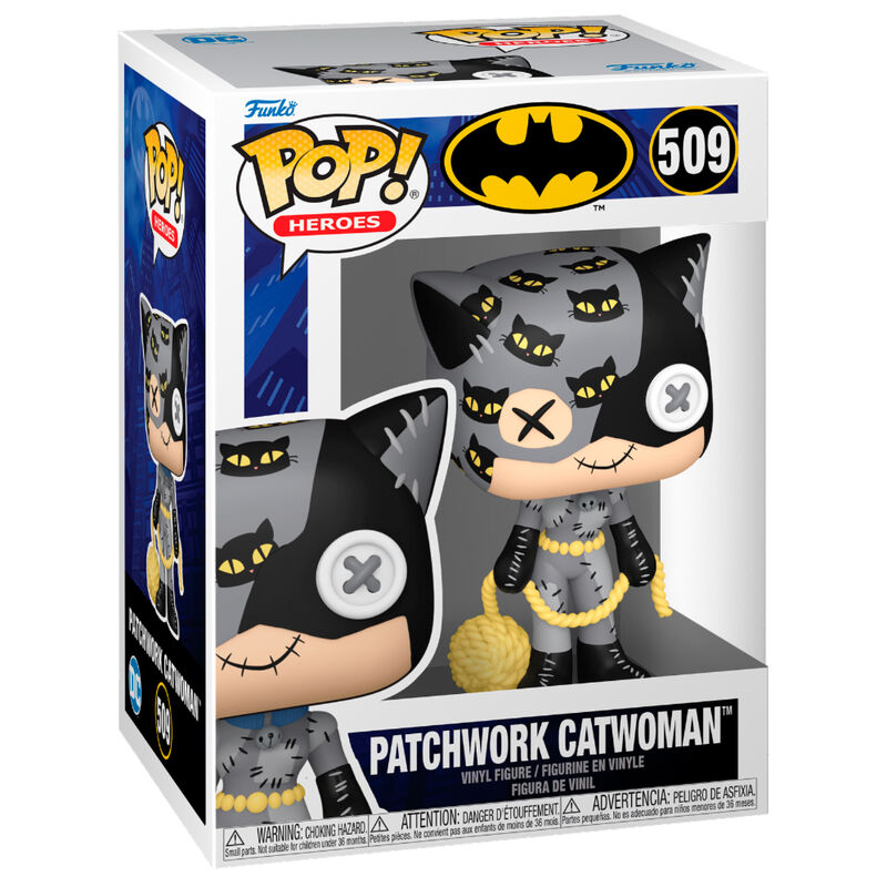 Figura POP DC Comics Patchwork Catwoman Frikytopia