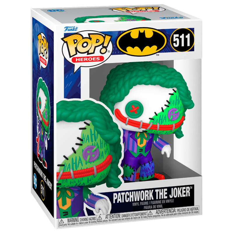 Figura POP DC Comics Patchwork Joker Frikytopia
