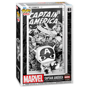 Marvel 85th Anniversary POP! Comic Cover Vinyl Figura Captain America 9 cm