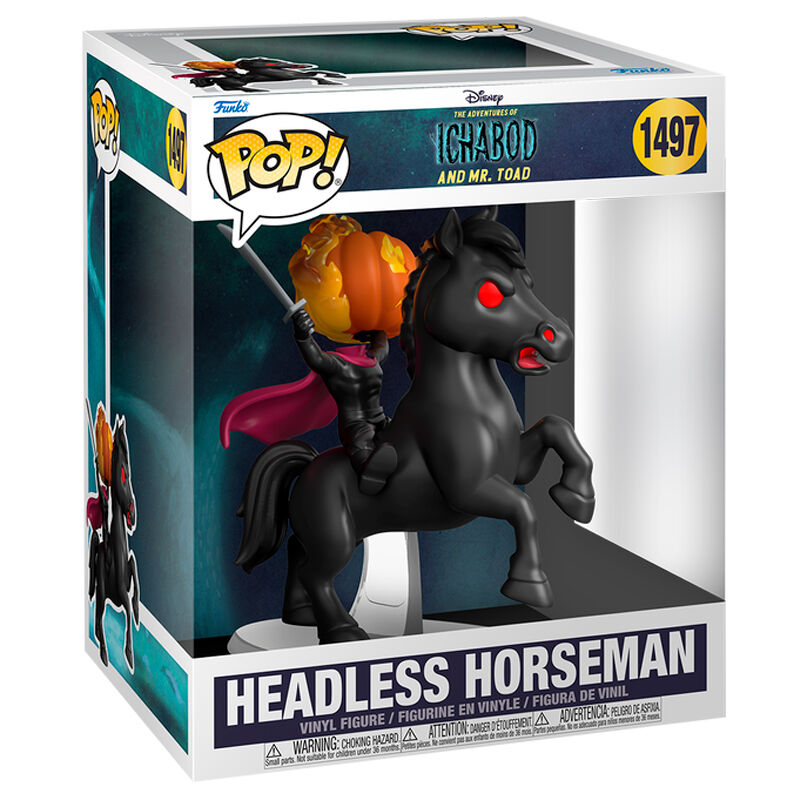 Sleepy Hollow POP! Rides Deluxe Vinyl Figura Headless Horseman 9 cm