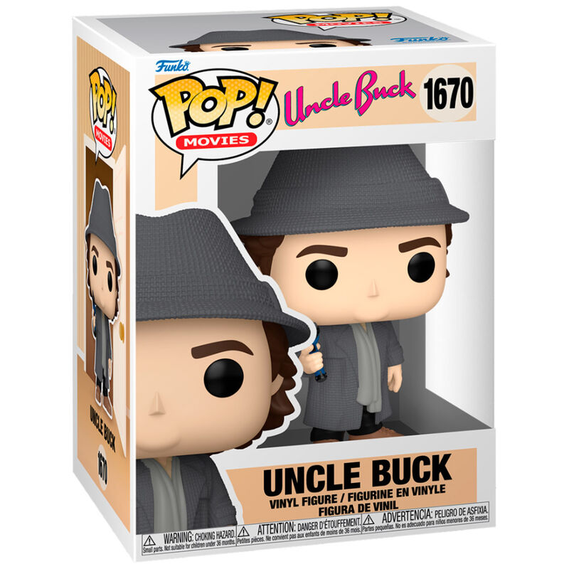 Solos con nuestro tio en Figura POP! Movies Vinyl Uncle Buck 9 cm