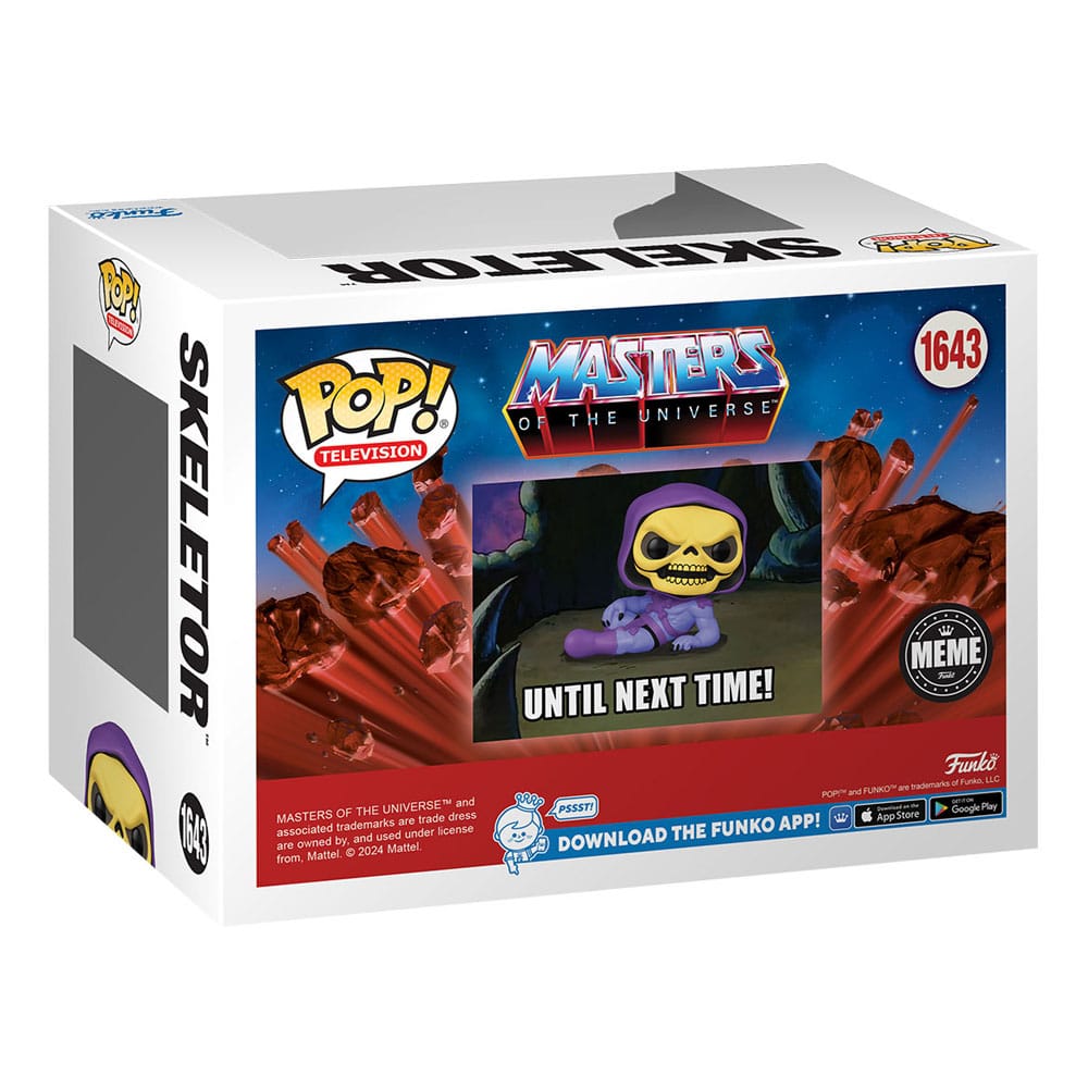 Masters of the Universe Figura POP! TV Vinyl Skeletor (Meme) 9 cm