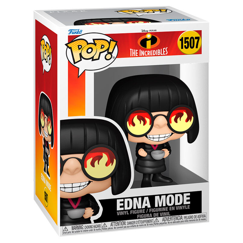 Los Increibles 20th Anniversary Figura POP! Vinyl Edna Mode 9 cm