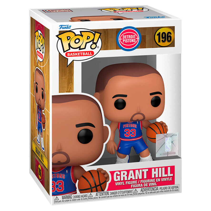 Figura POP NBA Detroit Pistons Grant Hill Frikytopia
