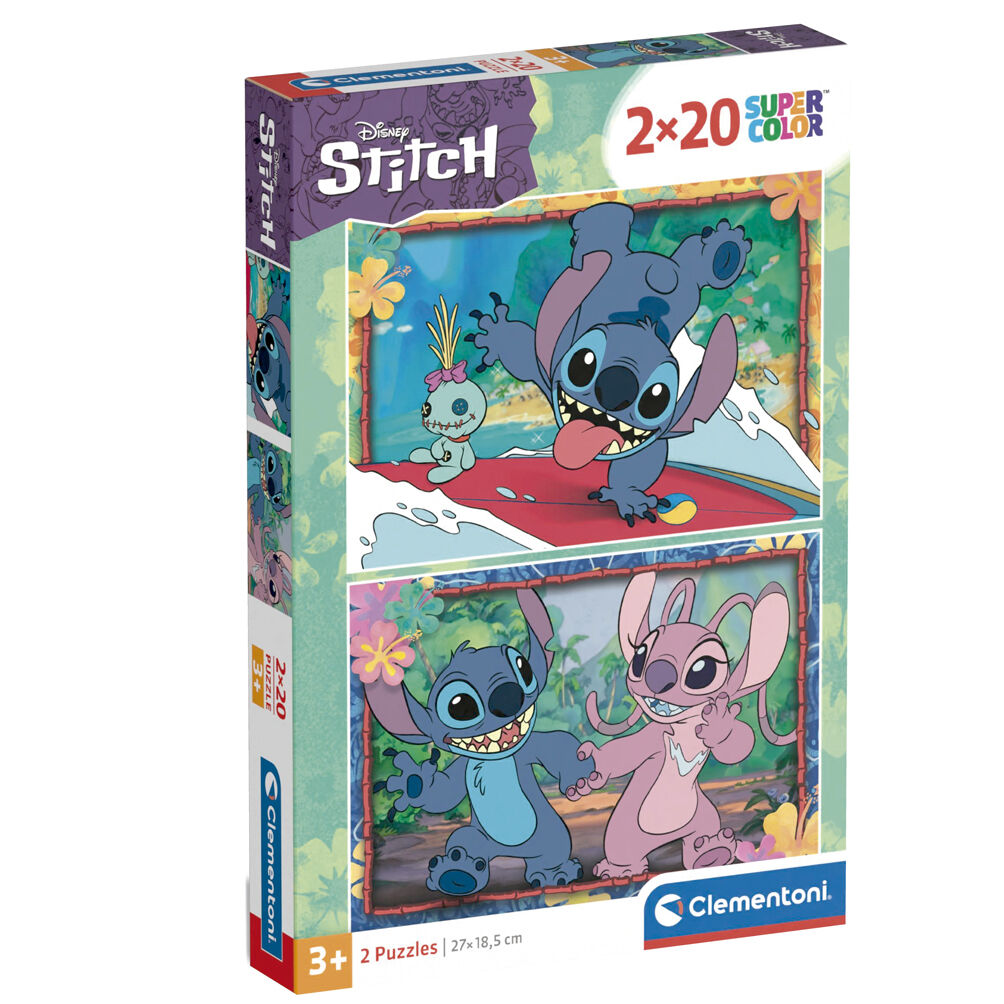 Puzzle Stitch Disney 2x20pzs Frikytopia