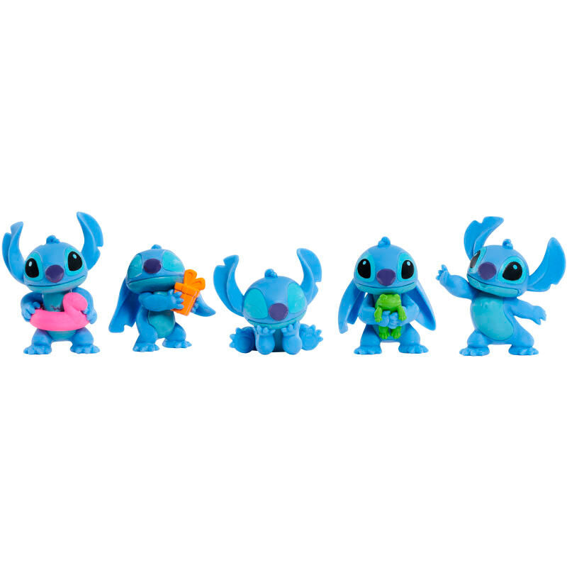 Blister 5 figuras Stitch Disney Frikytopia