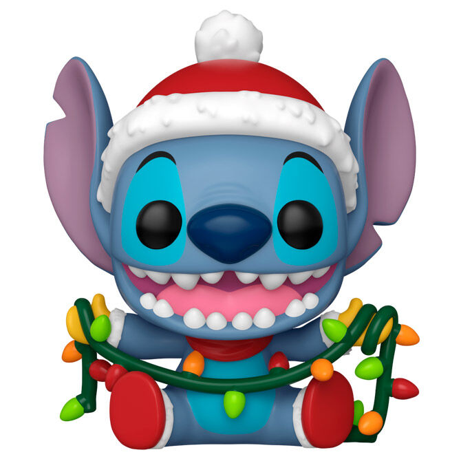 Disney Figura POP! Vinyl Holiday Stitch w/Lights 9 cm